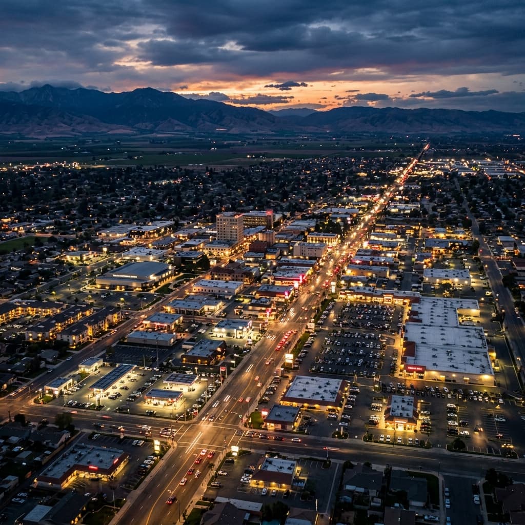 Visalia Security Coverage Area